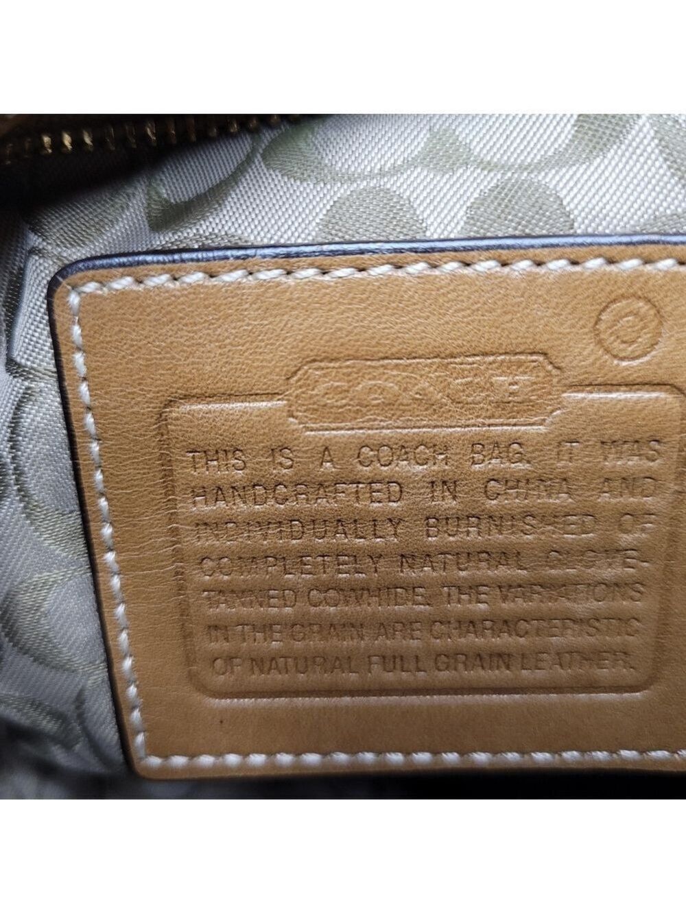 Coach Leather Demi Baguette - Picture 13 of 16